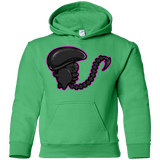 Sweatshirts Irish Green / YS Super Cute Alien Youth Hoodie