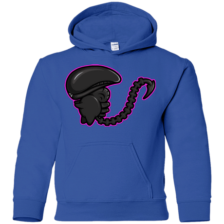 Sweatshirts Royal / YS Super Cute Alien Youth Hoodie