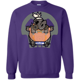 Sweatshirts Purple / Small Super Cute Hog Crewneck Sweatshirt