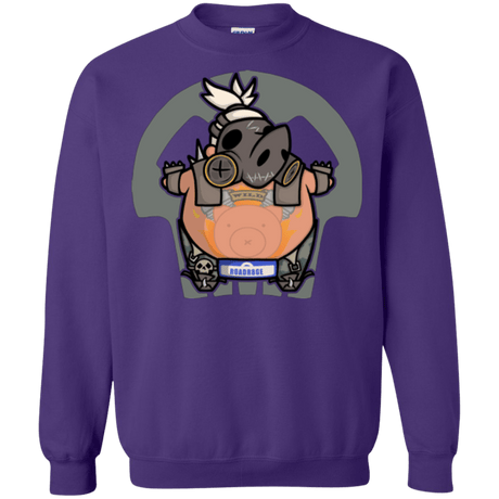 Sweatshirts Purple / Small Super Cute Hog Crewneck Sweatshirt