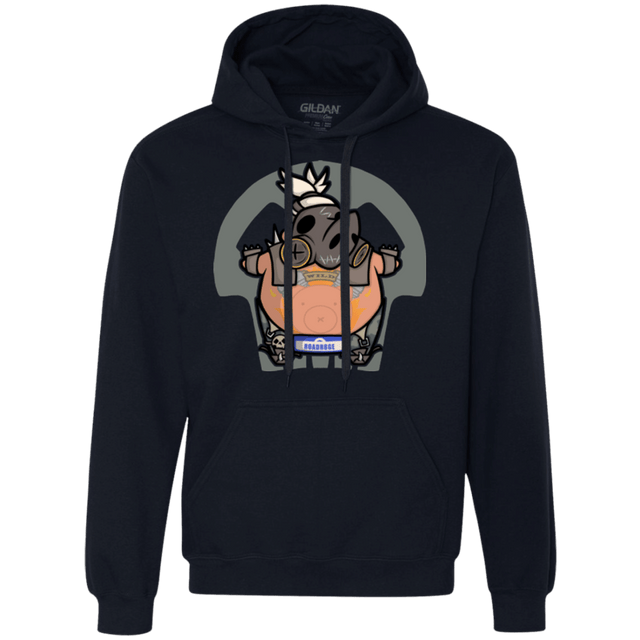 Sweatshirts Navy / Small Super Cute Hog Premium Fleece Hoodie