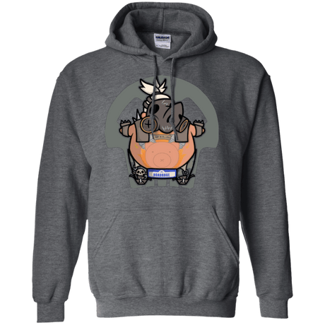 Sweatshirts Dark Heather / Small Super Cute Hog Pullover Hoodie