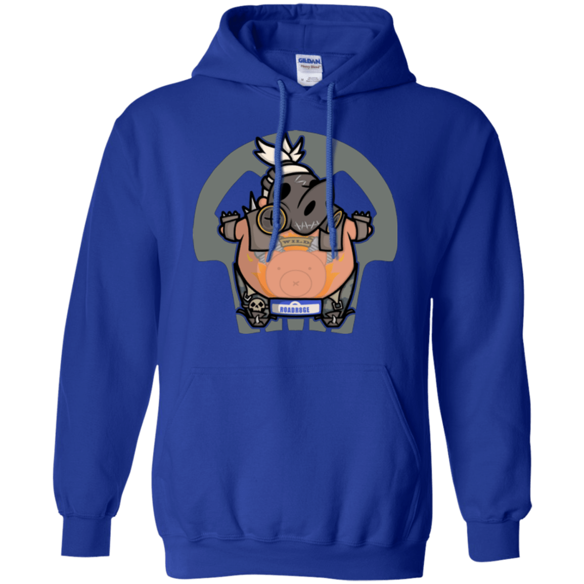 Sweatshirts Royal / Small Super Cute Hog Pullover Hoodie