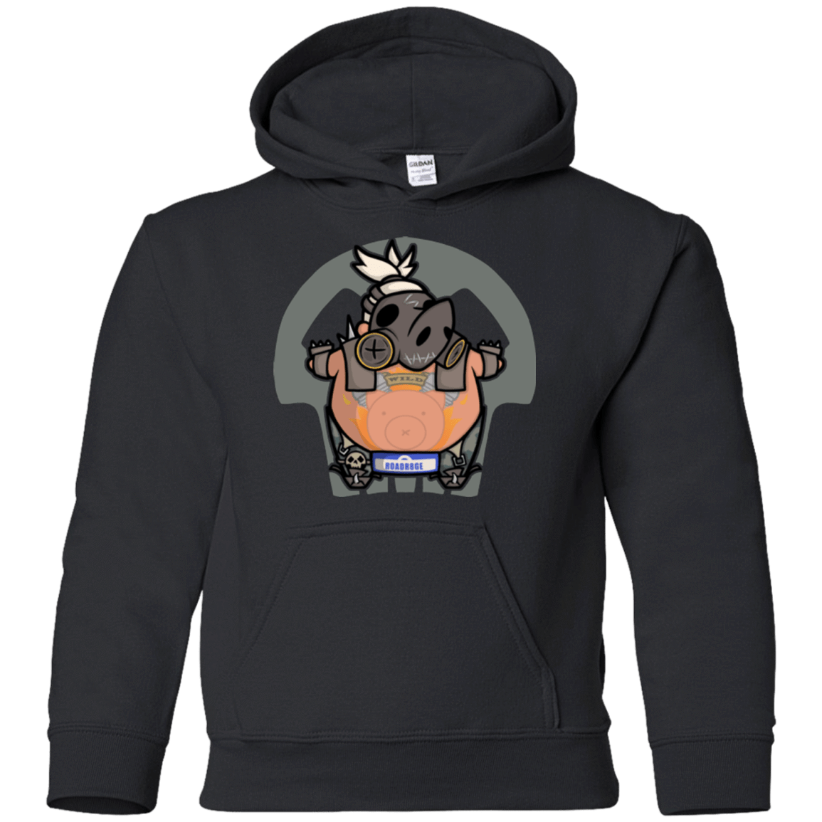 Sweatshirts Black / YS Super Cute Hog Youth Hoodie