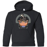 Sweatshirts Black / YS Super Cute Hog Youth Hoodie