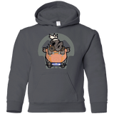 Sweatshirts Charcoal / YS Super Cute Hog Youth Hoodie