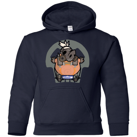 Sweatshirts Navy / YS Super Cute Hog Youth Hoodie