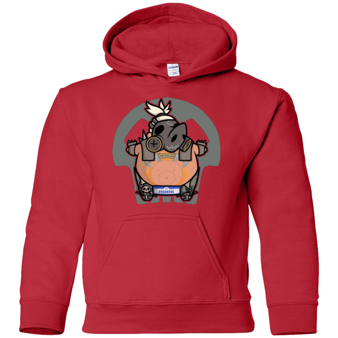 Sweatshirts Red / YS Super Cute Hog Youth Hoodie