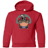 Sweatshirts Red / YS Super Cute Hog Youth Hoodie