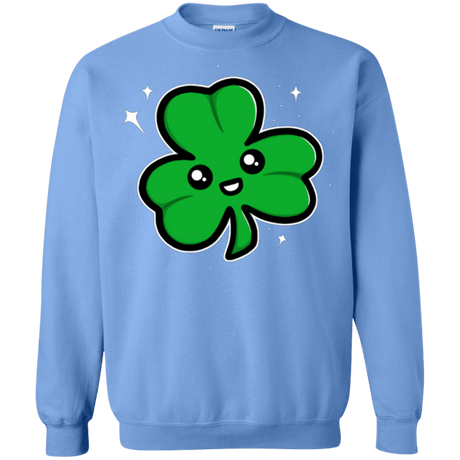 Sweatshirts Carolina Blue / Small Super Cute Shamrock Crewneck Sweatshirt