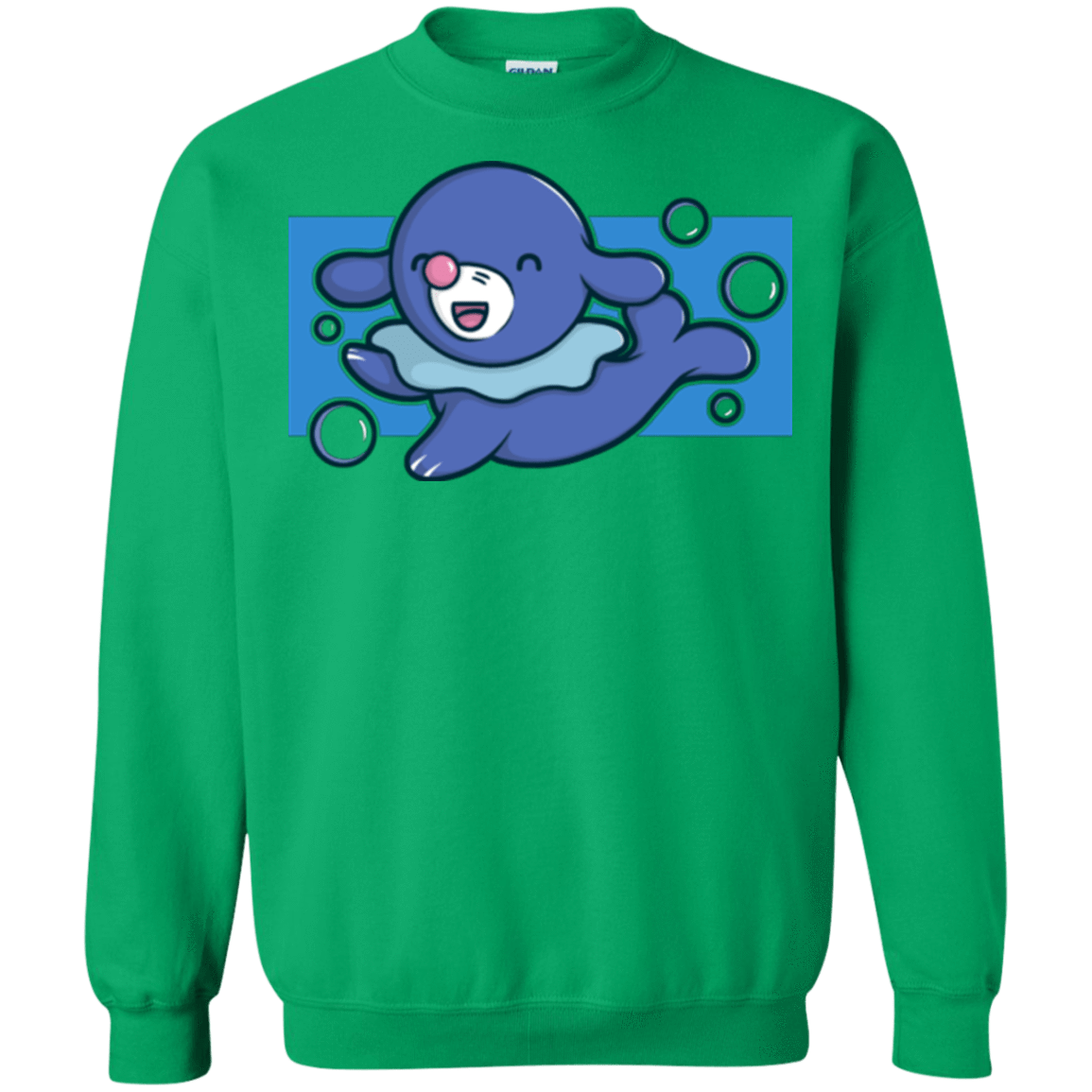 Sweatshirts Irish Green / Small Super Cute Starter Popplio Crewneck Sweatshirt