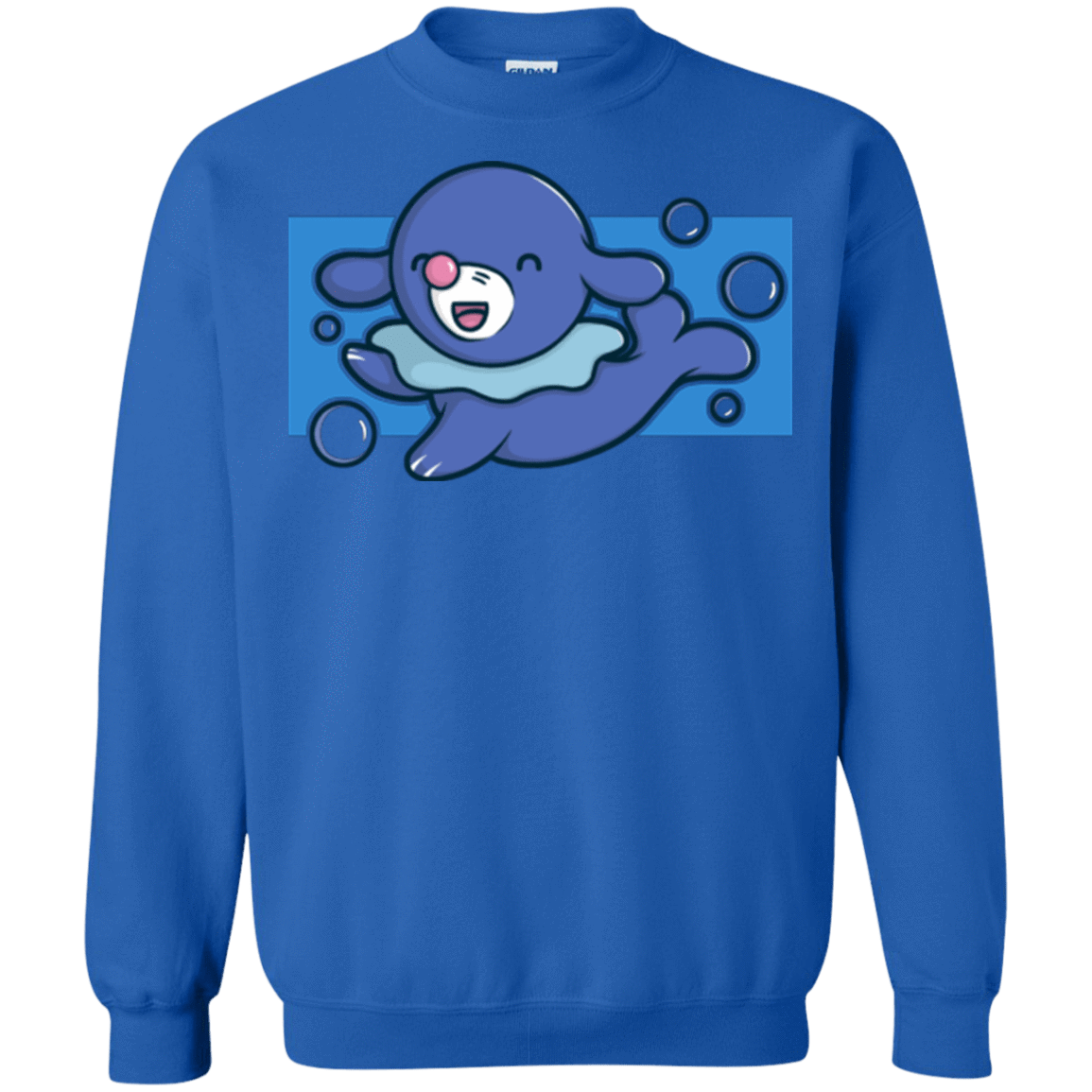 Sweatshirts Royal / Small Super Cute Starter Popplio Crewneck Sweatshirt