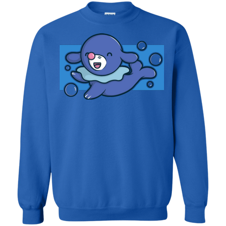 Sweatshirts Royal / Small Super Cute Starter Popplio Crewneck Sweatshirt