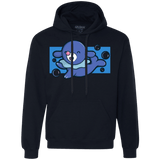 Sweatshirts Navy / Small Super Cute Starter Popplio Premium Fleece Hoodie