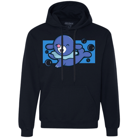 Sweatshirts Navy / Small Super Cute Starter Popplio Premium Fleece Hoodie