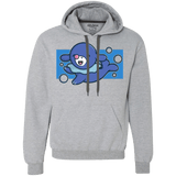 Sweatshirts Sport Grey / Small Super Cute Starter Popplio Premium Fleece Hoodie