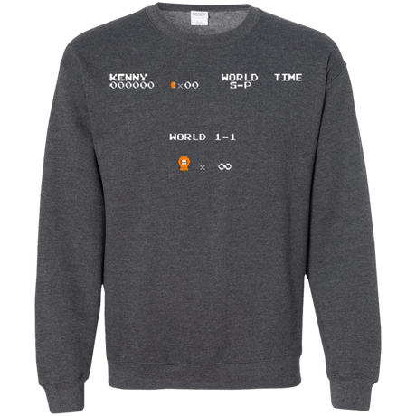 Sweatshirts Dark Heather / Small Super Dead Bros Crewneck Sweatshirt