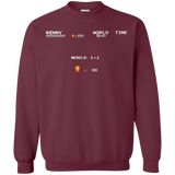Sweatshirts Maroon / Small Super Dead Bros Crewneck Sweatshirt