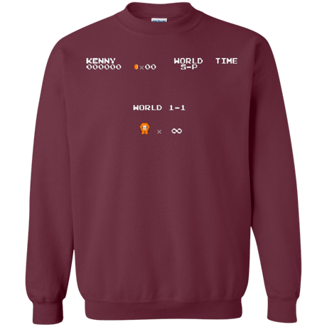 Sweatshirts Maroon / Small Super Dead Bros Crewneck Sweatshirt
