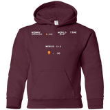 Sweatshirts Maroon / YS Super Dead Bros Youth Hoodie