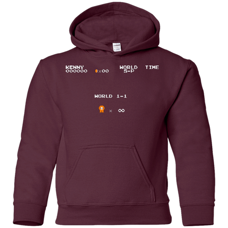Sweatshirts Maroon / YS Super Dead Bros Youth Hoodie