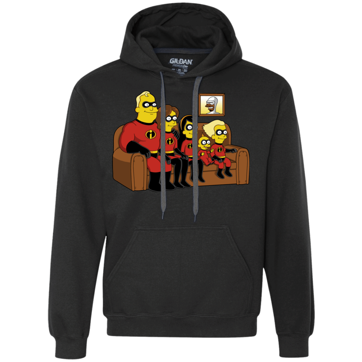 Sweatshirts Black / S Super Family Premium Fleece Hoodie