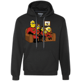 Sweatshirts Black / S Super Family Premium Fleece Hoodie