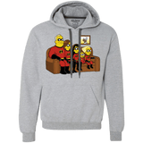 Sweatshirts Sport Grey / S Super Family Premium Fleece Hoodie