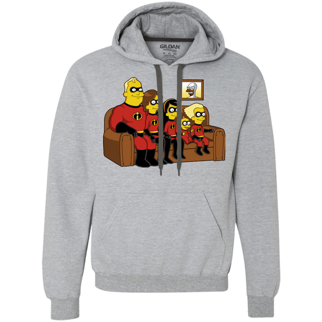 Sweatshirts Sport Grey / S Super Family Premium Fleece Hoodie