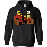 Sweatshirts Black / S Super Family Pullover Hoodie