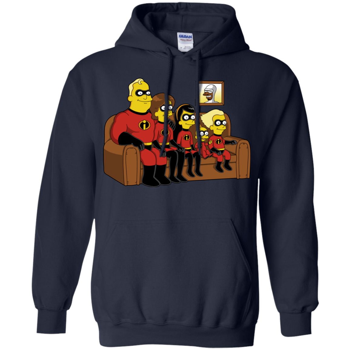 Sweatshirts Navy / S Super Family Pullover Hoodie