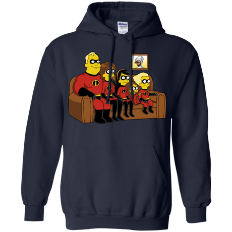 Sweatshirts Navy / S Super Family Pullover Hoodie