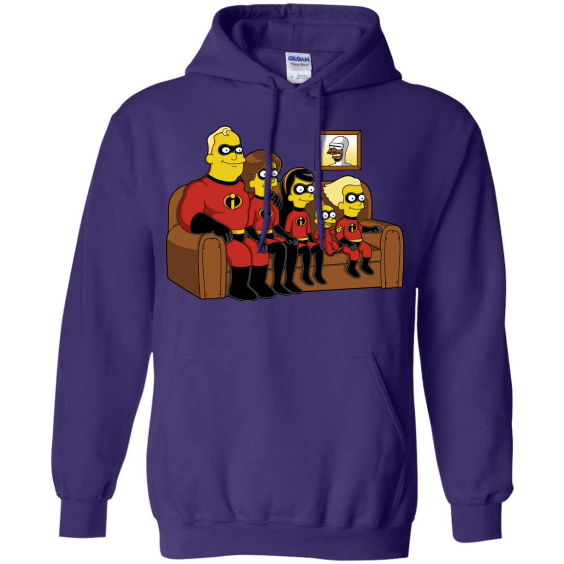 Sweatshirts Purple / S Super Family Pullover Hoodie