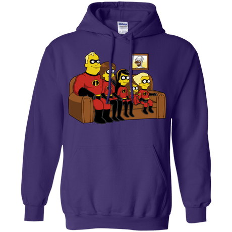 Sweatshirts Purple / S Super Family Pullover Hoodie
