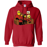 Sweatshirts Red / S Super Family Pullover Hoodie
