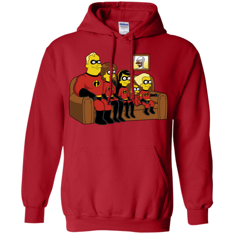 Sweatshirts Red / S Super Family Pullover Hoodie