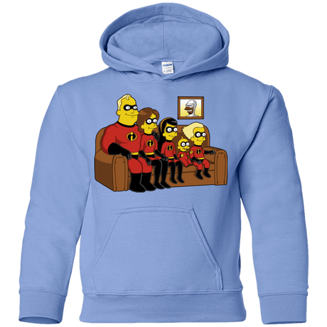 Sweatshirts Carolina Blue / YS Super Family Youth Hoodie