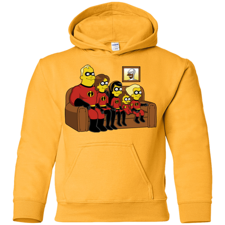 Sweatshirts Gold / YS Super Family Youth Hoodie