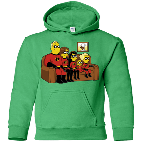 Sweatshirts Irish Green / YS Super Family Youth Hoodie