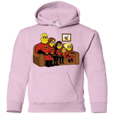Sweatshirts Light Pink / YS Super Family Youth Hoodie