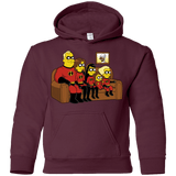 Sweatshirts Maroon / YS Super Family Youth Hoodie