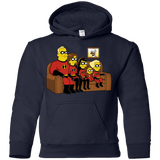 Sweatshirts Navy / YS Super Family Youth Hoodie