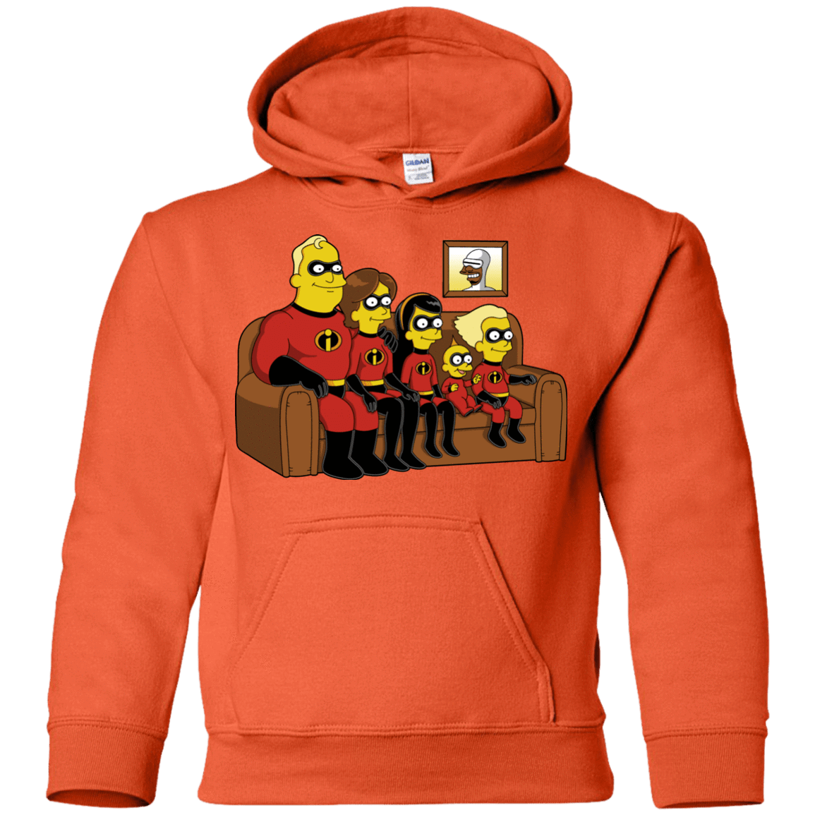 Sweatshirts Orange / YS Super Family Youth Hoodie
