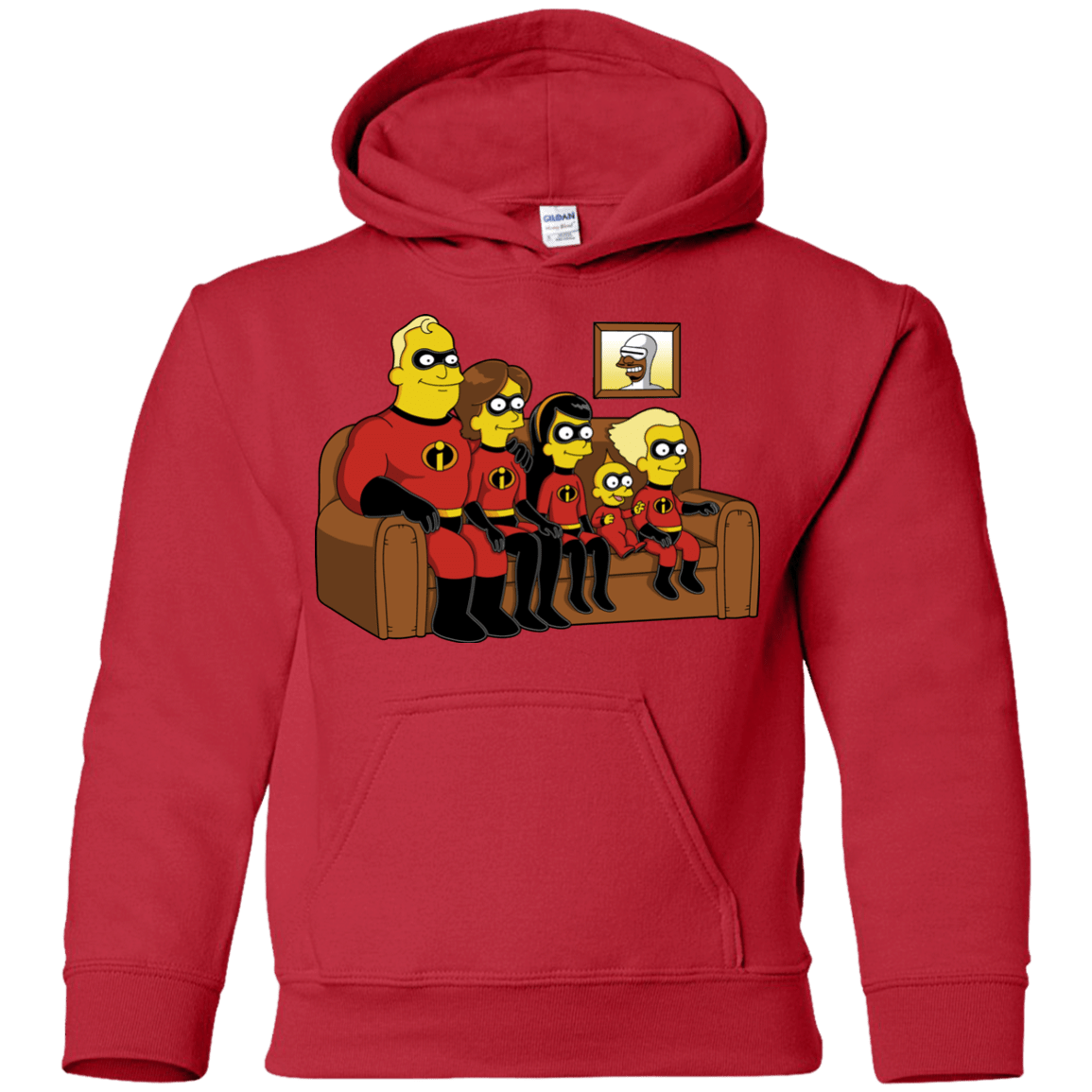 Sweatshirts Red / YS Super Family Youth Hoodie