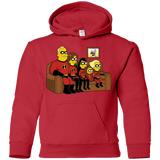 Sweatshirts Red / YS Super Family Youth Hoodie