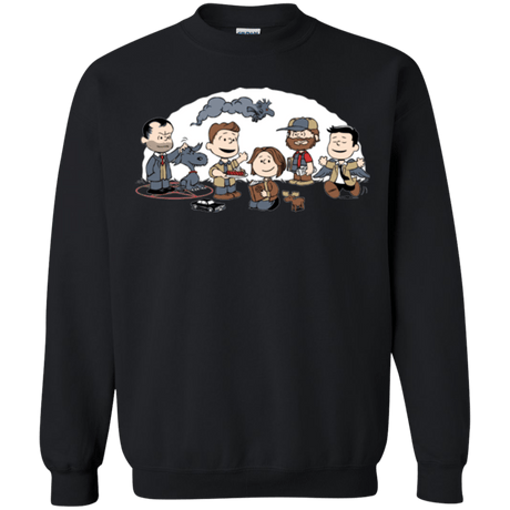 Sweatshirts Black / Small Super Nutural Crewneck Sweatshirt