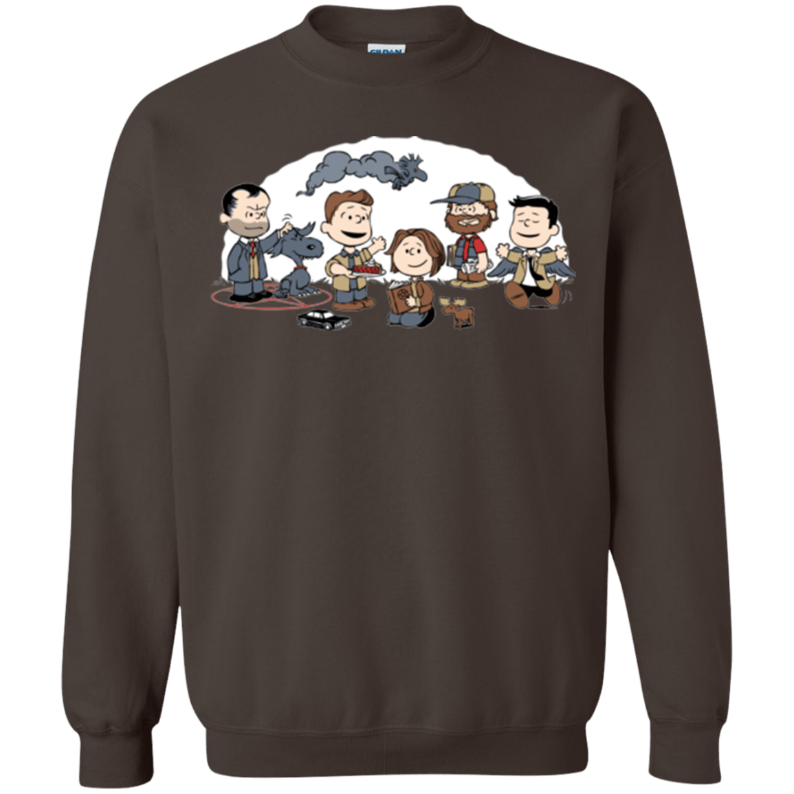 Sweatshirts Dark Chocolate / Small Super Nutural Crewneck Sweatshirt