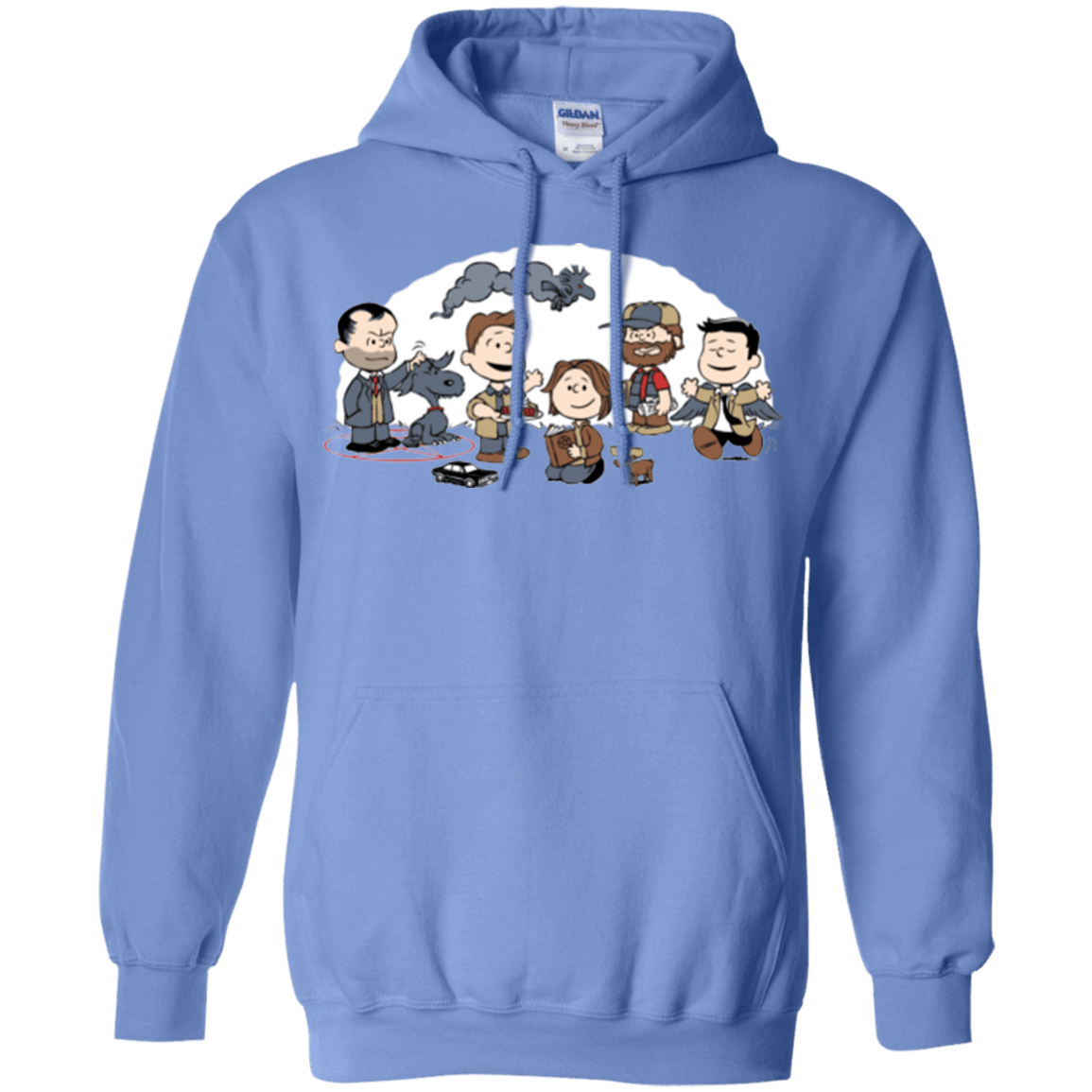 Sweatshirts Carolina Blue / Small Super Nutural Pullover Hoodie