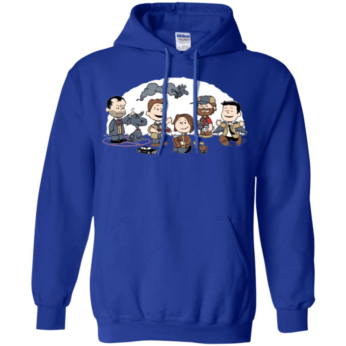 Sweatshirts Royal / Small Super Nutural Pullover Hoodie