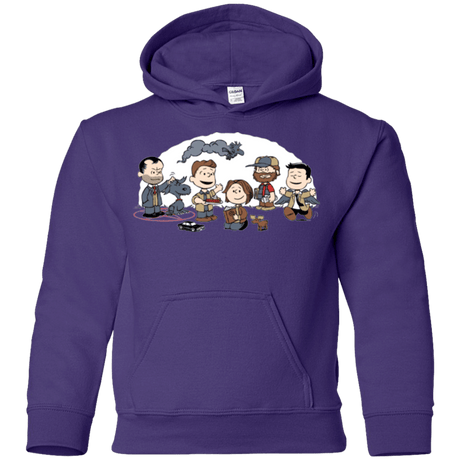 Sweatshirts Purple / YS Super Nutural Youth Hoodie
